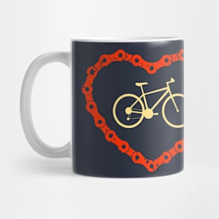 Bicycle chain BMX biker cyclist gift idea present Mug